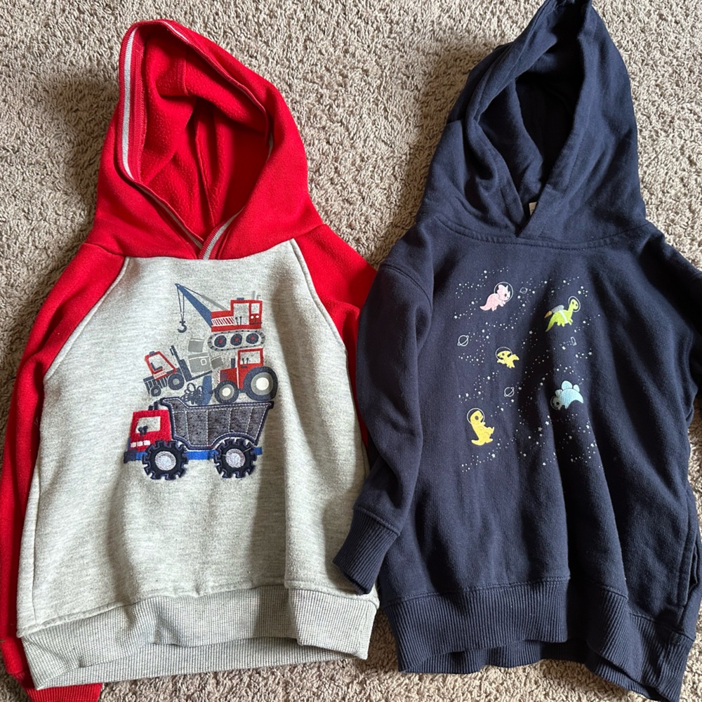 Boys hooded sweater bundle
